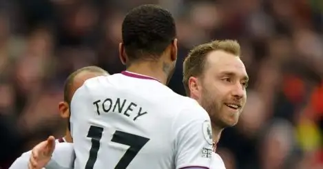 F365 says: Toney and Eriksen star as Bees grab big chance