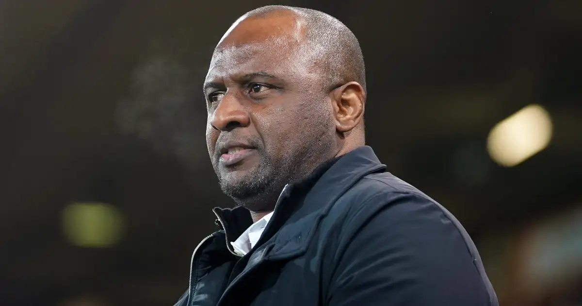 Vieira hopeful Arsenal-linked star will be at Palace long-term