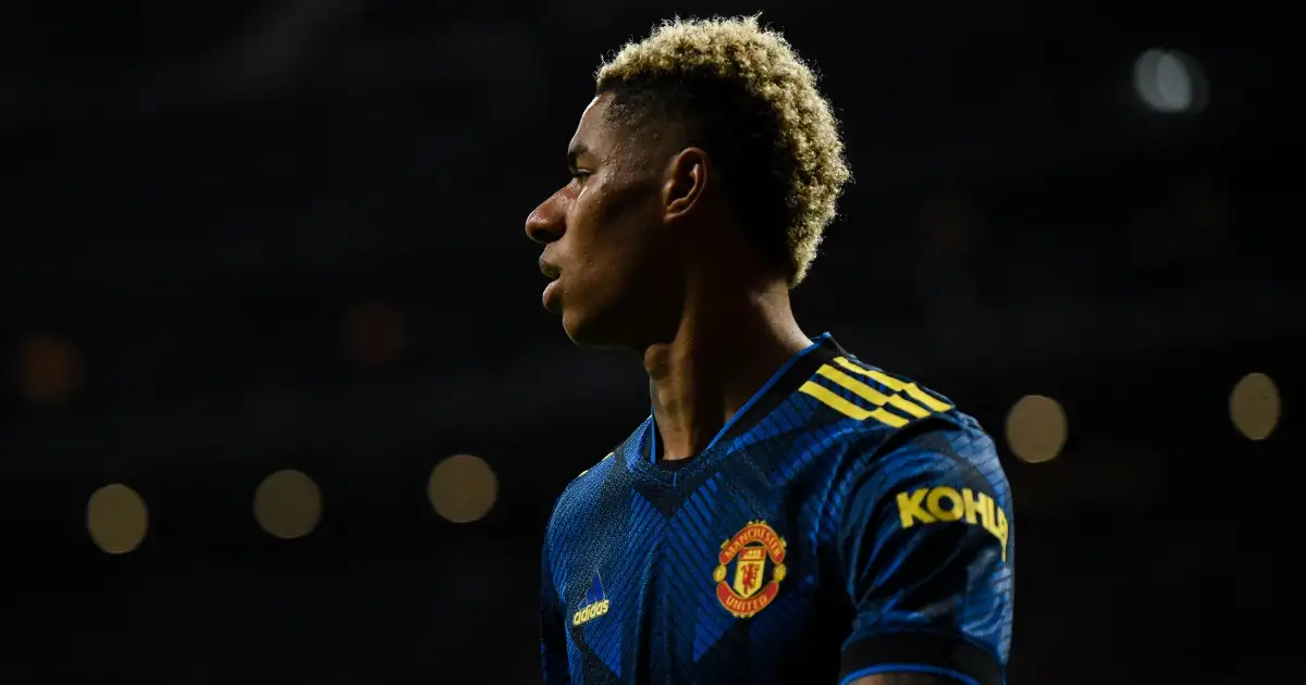 Manchester United winger Marcus Rashford