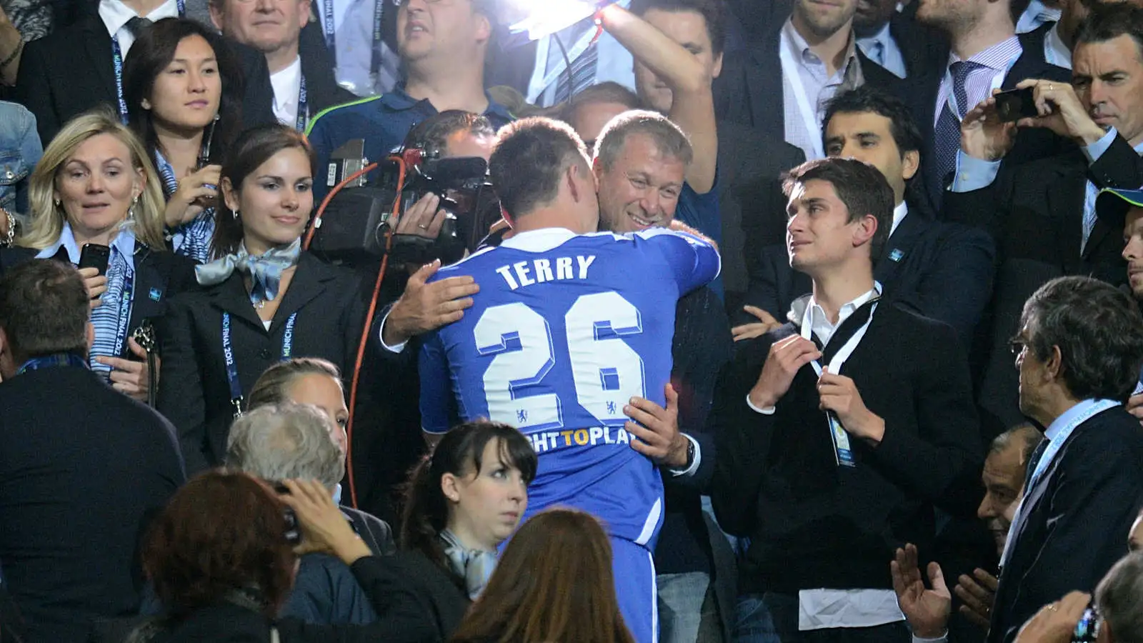 Former Chelsea captain John Terry in Moscow, in 2012