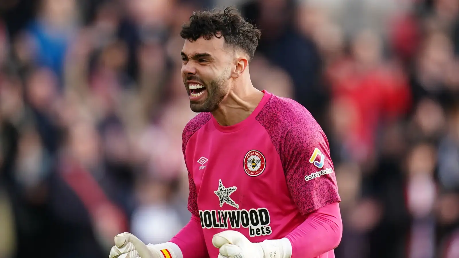 Frank delighted with Brentford keeper’s ‘deserved’ Spain call-up
