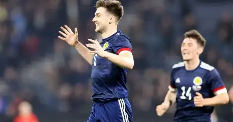 Scotland 1-1 Poland: Piatek’s late penalty cancels out Tierney’s header