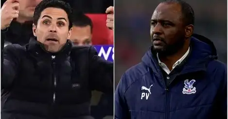 Vieira impact at Palace shames Arteta’s Arsenal reign…