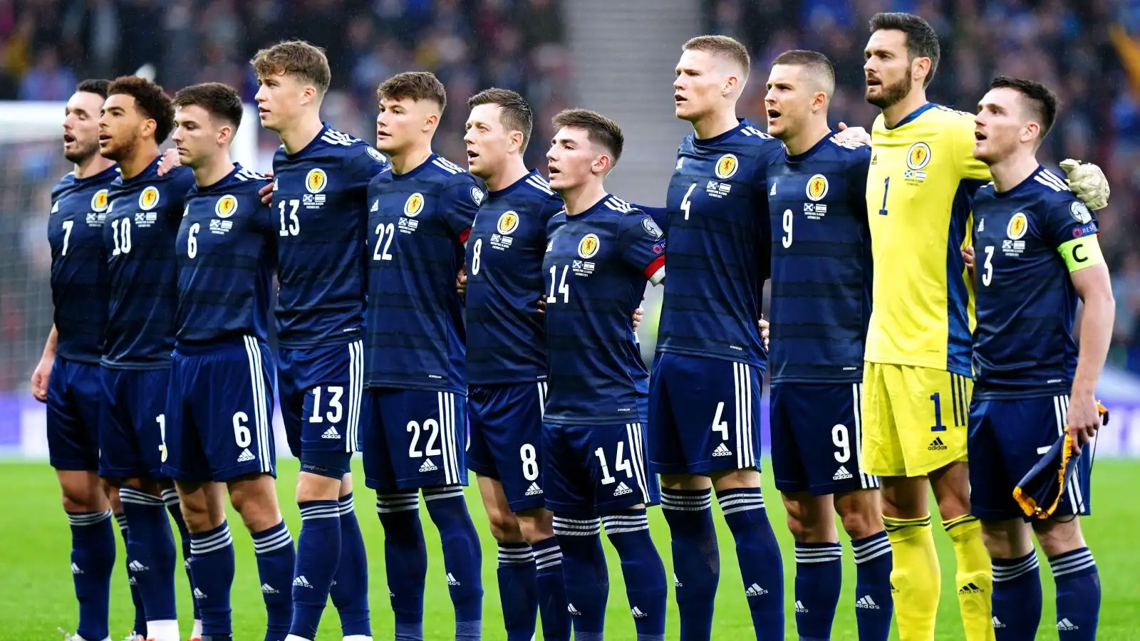 Scotland line up