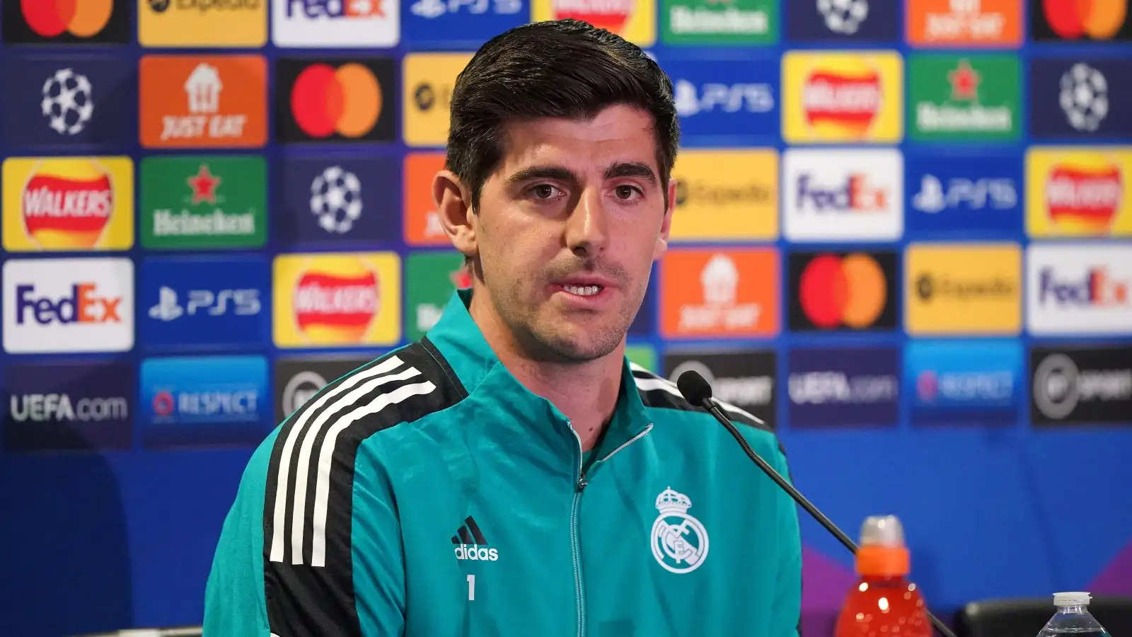 Courtois responds to Chelsea boos with ‘painted’ exit claim