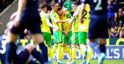 Norwich 2-0 Burnley: Lees-Melou, Pukki dent Clarets safety hopes