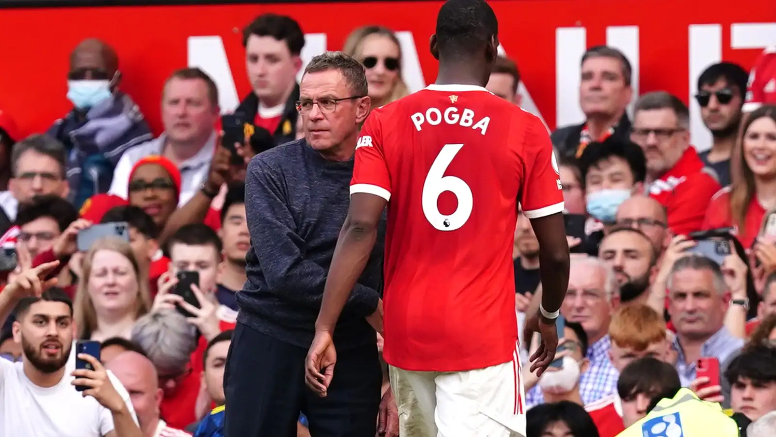 ‘Doesn’t make sense’ – Rangnick criticises Man Utd fans for Pogba boos