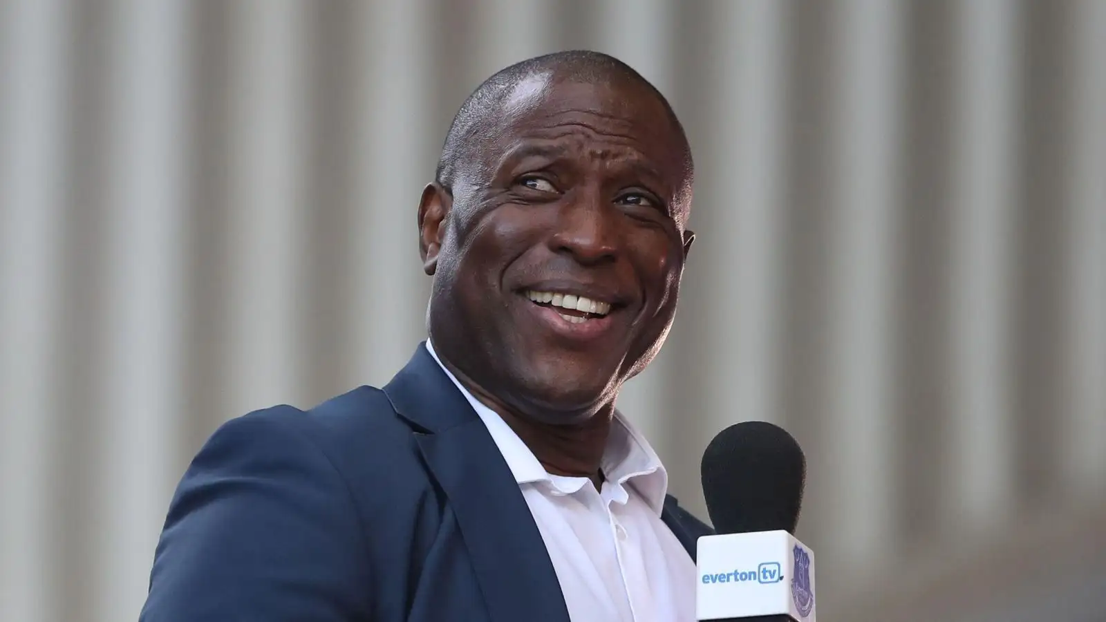 Ex-Arsenal player Kevin Campbell on punditry duties