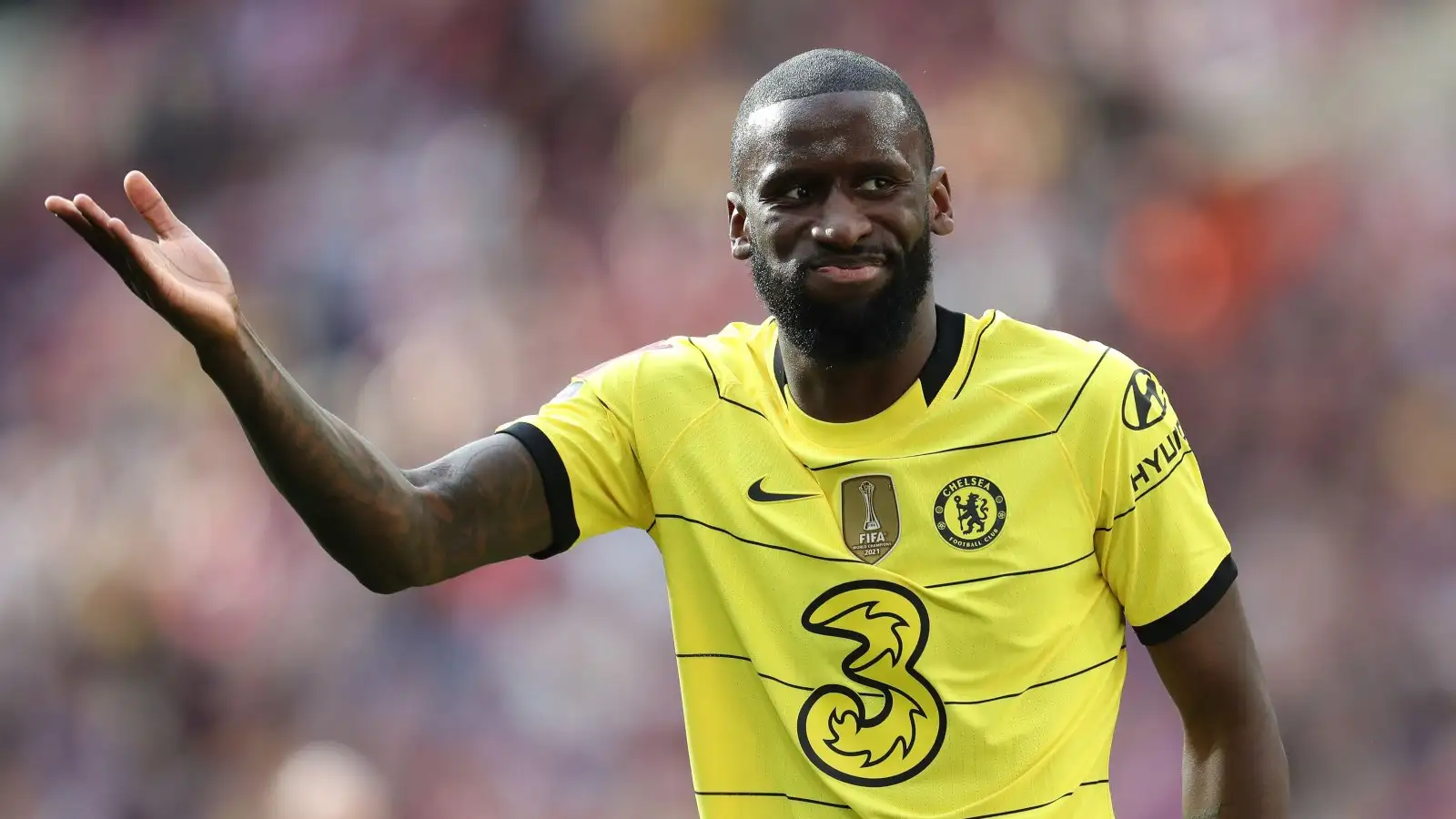 Chelsea defender Antonio Rudiger