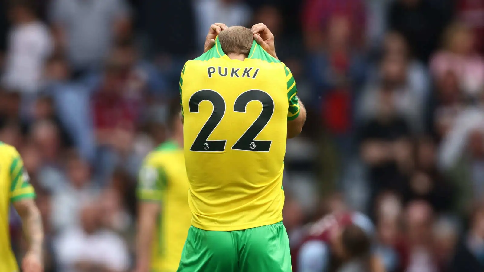 Norwich City's Teemu Pukki, after relegation from the Premier League was confirmed