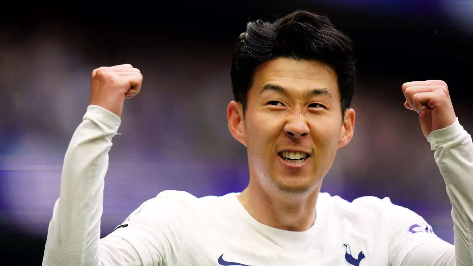 Tottenham forward Son Heung-min celebrates his goal