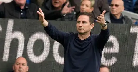 Lampard insists ‘the fans were man of the match’ in Everton’s huge win over Chelsea