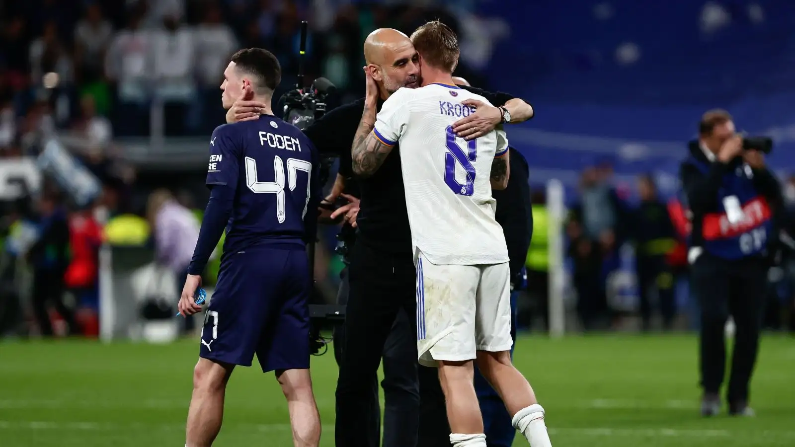 How dare Toni Kroos and Real Madrid celebrate victory? Think of Man City and Liverpool