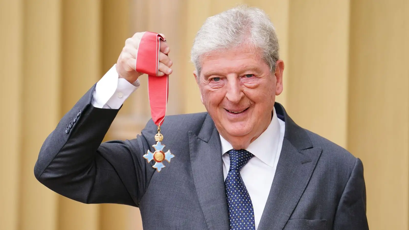 Roy Hodgson receives his CBE