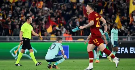 Roma 1-0 Leicester (2-1): Abraham winner dumps the Foxes out of Conference League