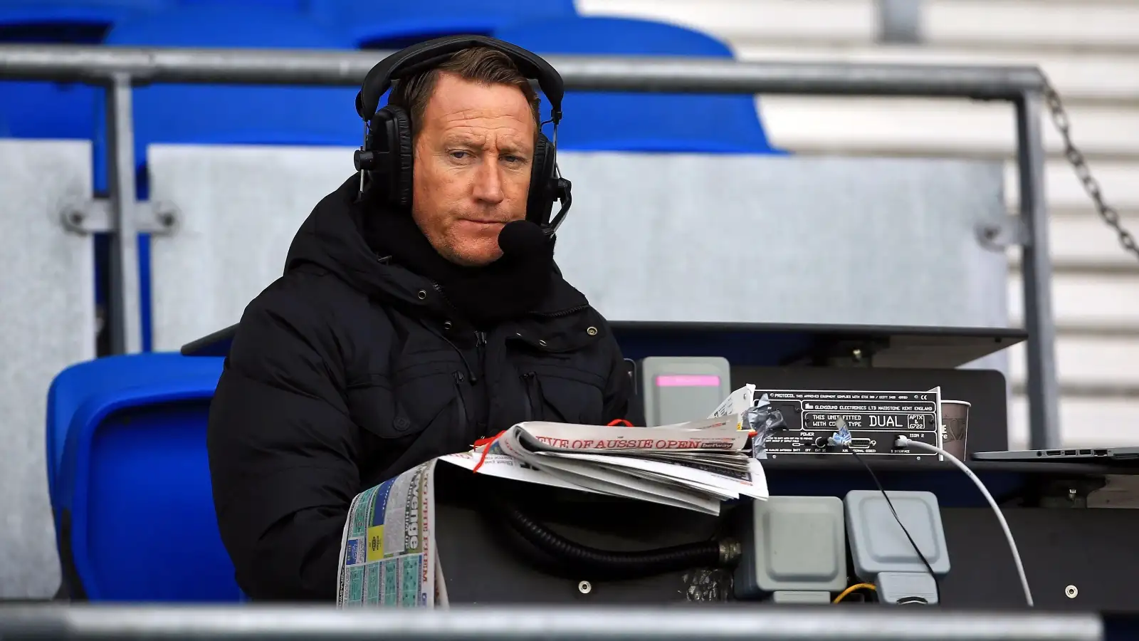 Ray Parlour on commentary duty