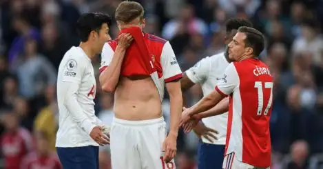 Parlour hints that Tottenham star Son was lucky to avoid red for ‘elbow’ on Arsenal man