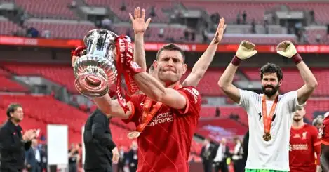 Milner insists it has been a ‘special season no matter what’ after Liverpool win domestic cup double
