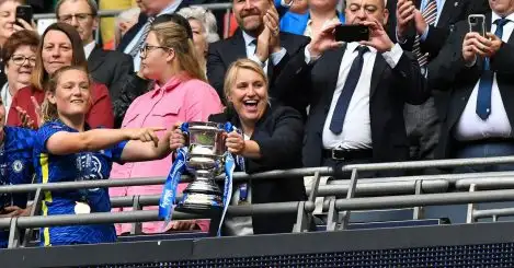 ‘So f****** happy’ – Hayes believes the whole of women’s football benefits from Blues’ FA Cup win