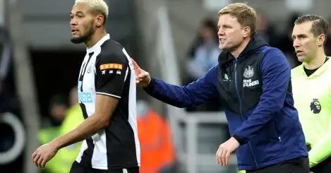 Howe irked by Joelinton comments that place ‘unnecessary pressure’ on Newcastle