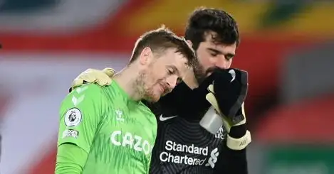 ‘Insane’ Liverpool No.1 and ‘crazy’ Manchester City shot-stopper ranked among top 10 keepers