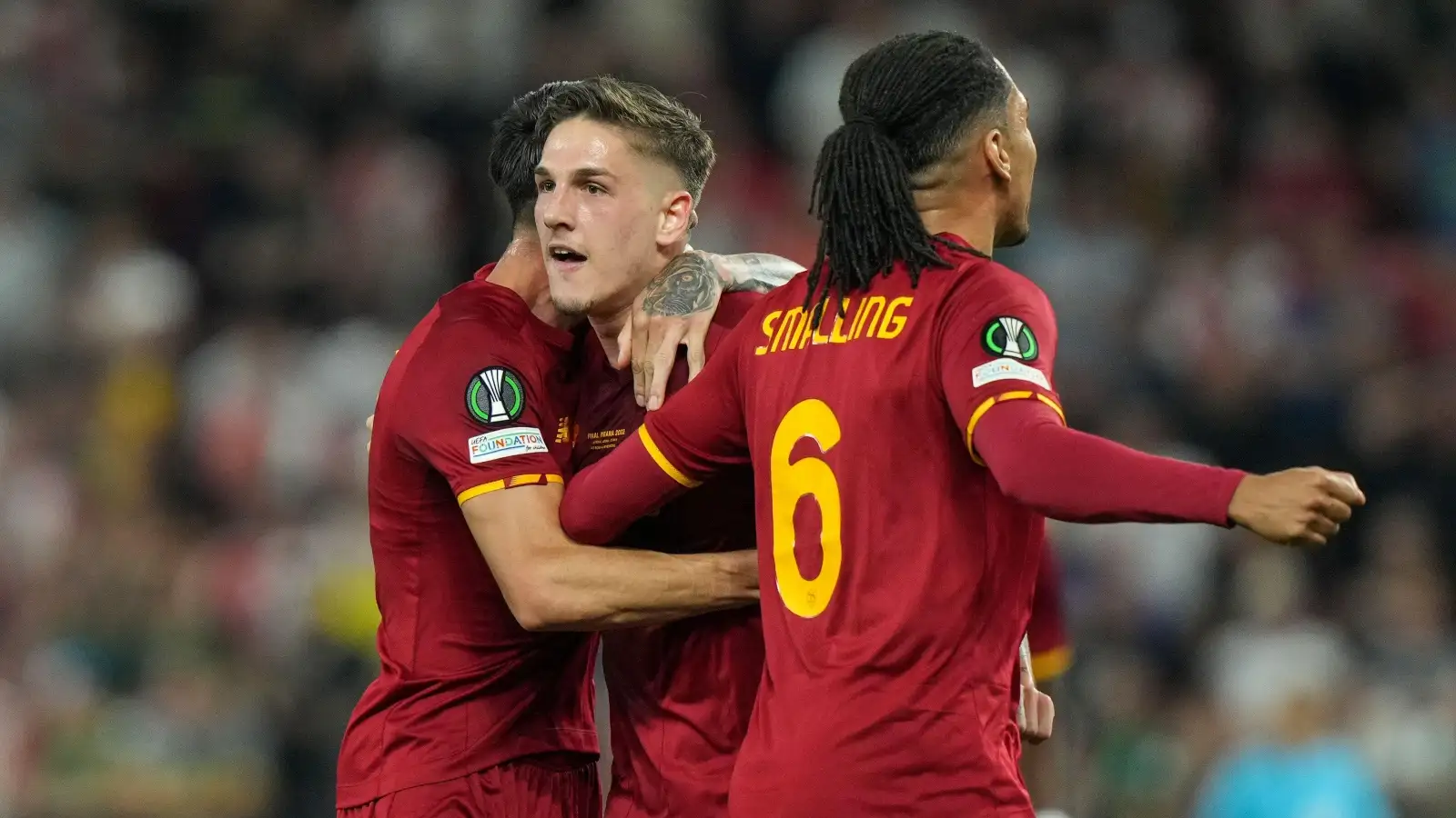 Roma 1-0 Feyenoord: Zaniolo goal wins Mourinho’s side inaugural Europa Conference League