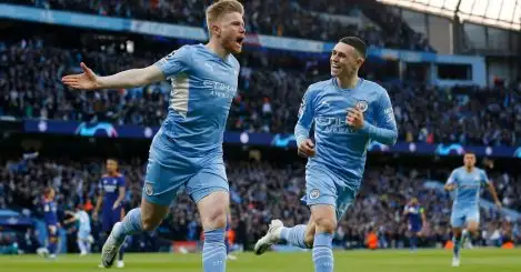 Man City’s clever b**gers dominate a list of the Premier League’s top 10 attacking midfielders