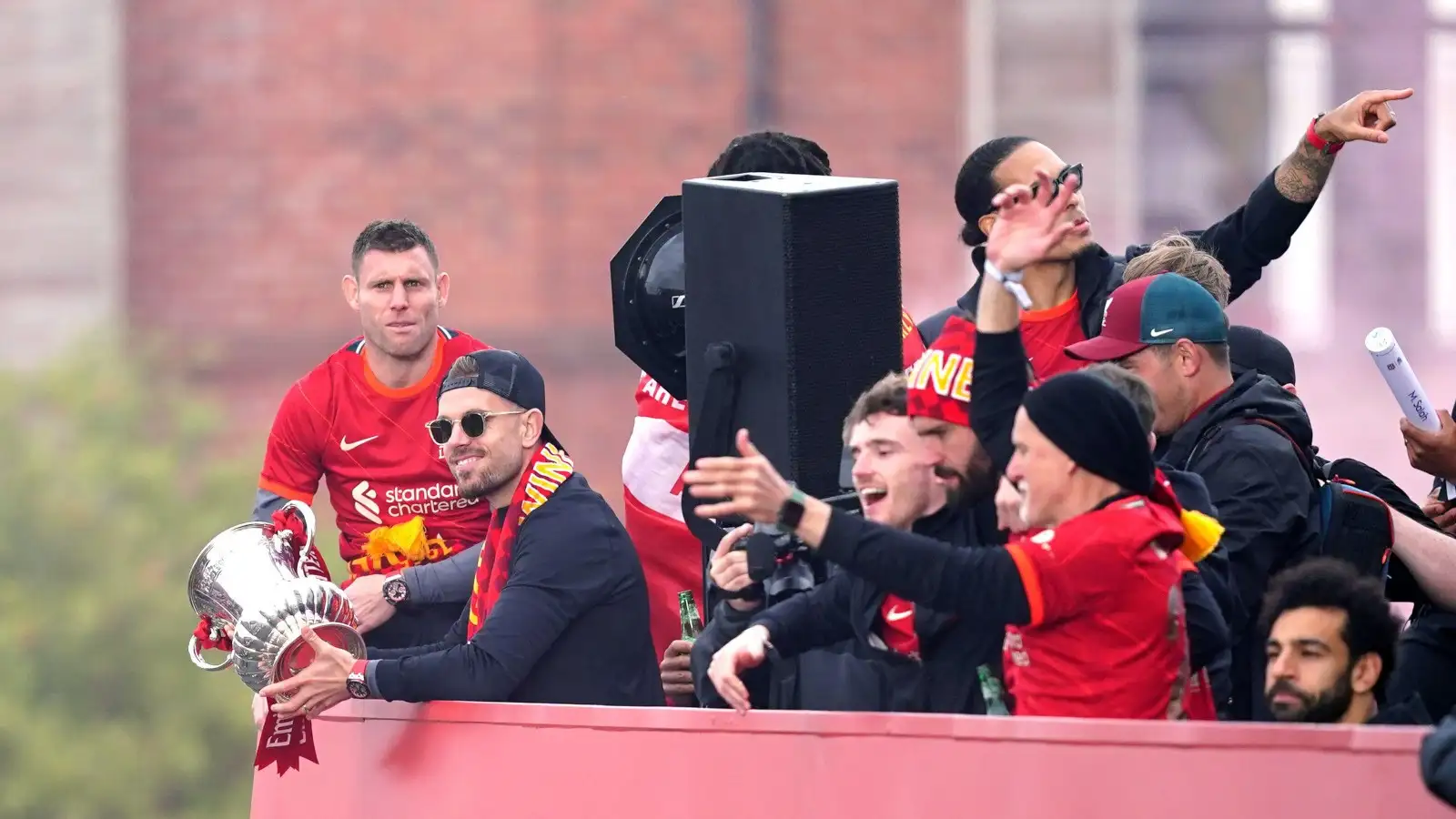 Liverpool's trophy parade