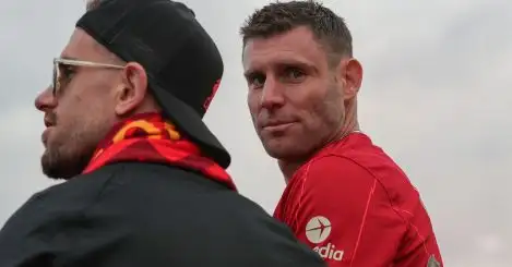 Milner set for 20th successive Premier League campaign after signing new Liverpool deal