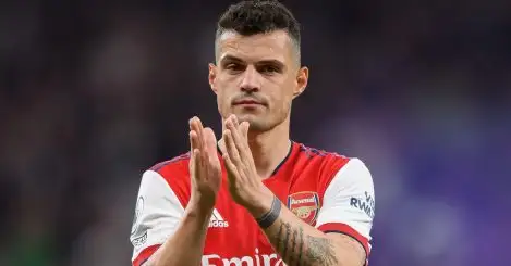 Arsenal urged to end ‘reliance’ on Xhaka – ‘time has come’ to sell and revamp midfield