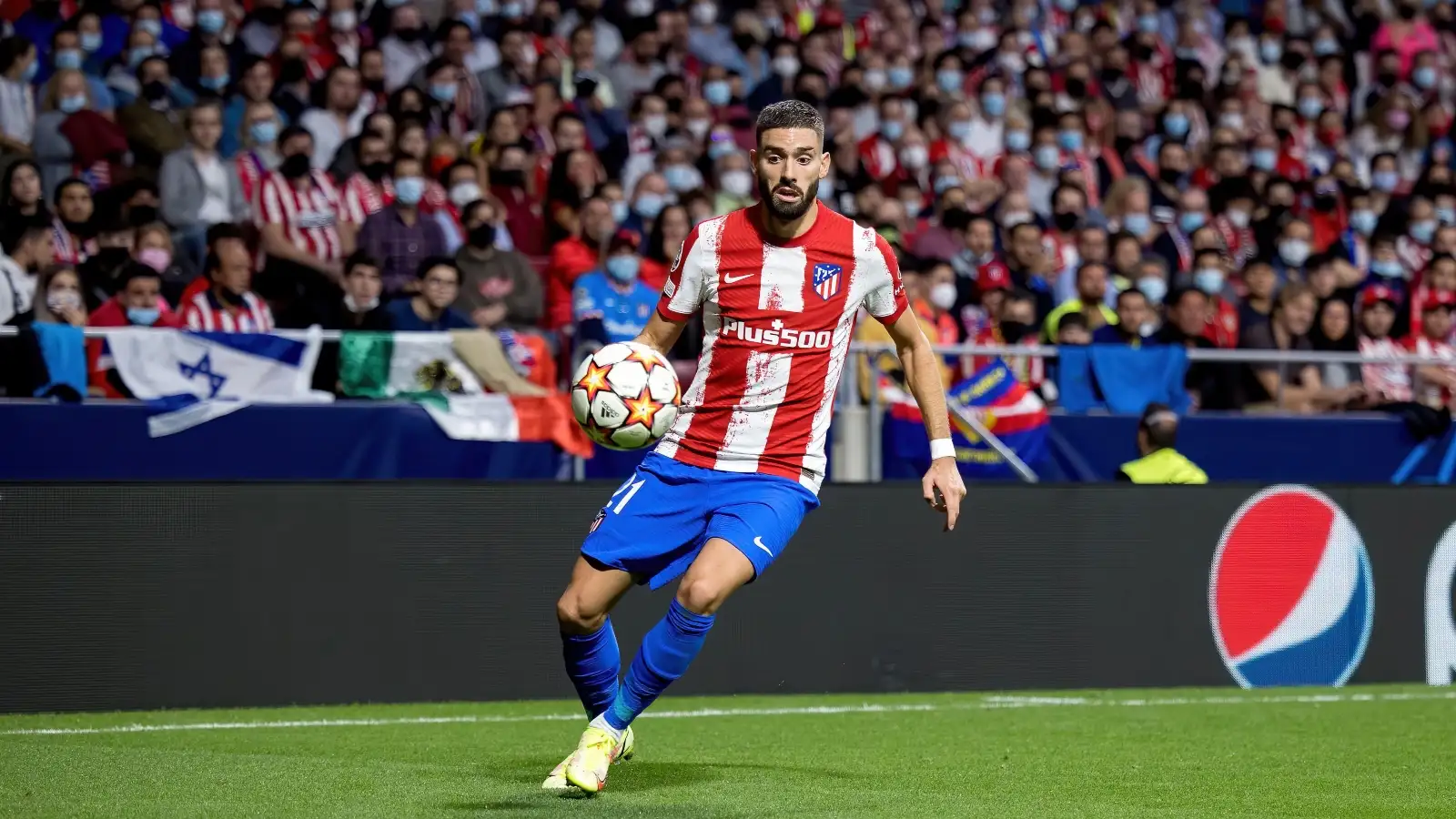 Reported Chelsea target Yannick Carrasco during a match