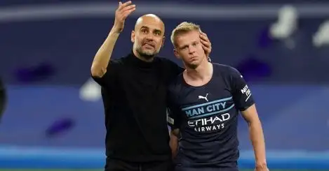 Guardiola hails Zinchenko ahead of £30m Arsenal move after he said ‘goodbye properly’