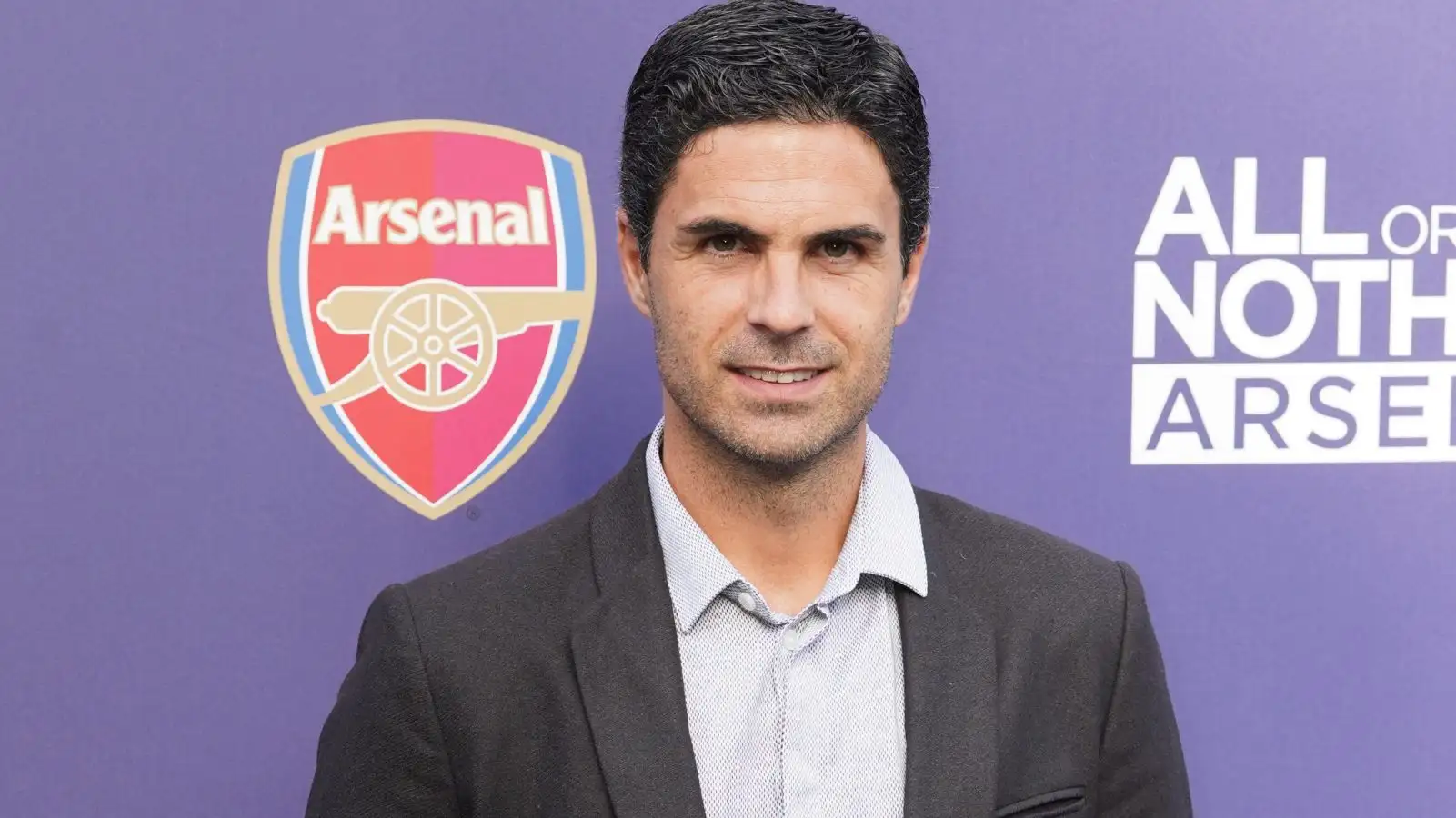 Mikel Arteta attends the premiere of All Or Nothing: Arsenal.