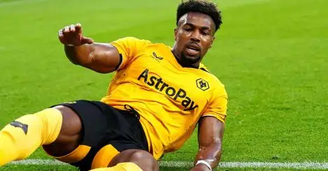 Traore ‘signals’ he’s ‘happy’ at Wolves as Tottenham linger in background with Conte ‘interested’