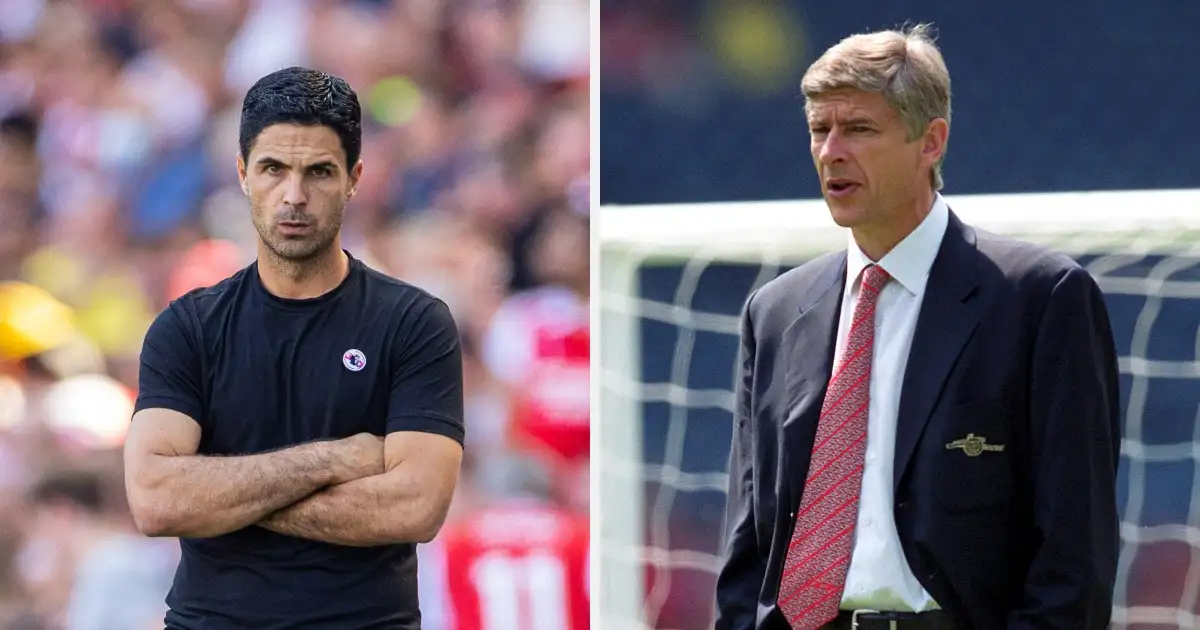 Mikel Arteta closes on Arsene Wenger in top 10 Premier League managers list