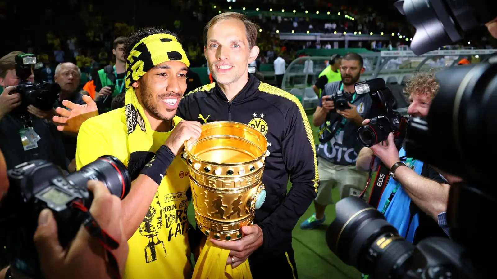 Dortmund's Pierre-Emerick Aubameyang in trouble over celebration