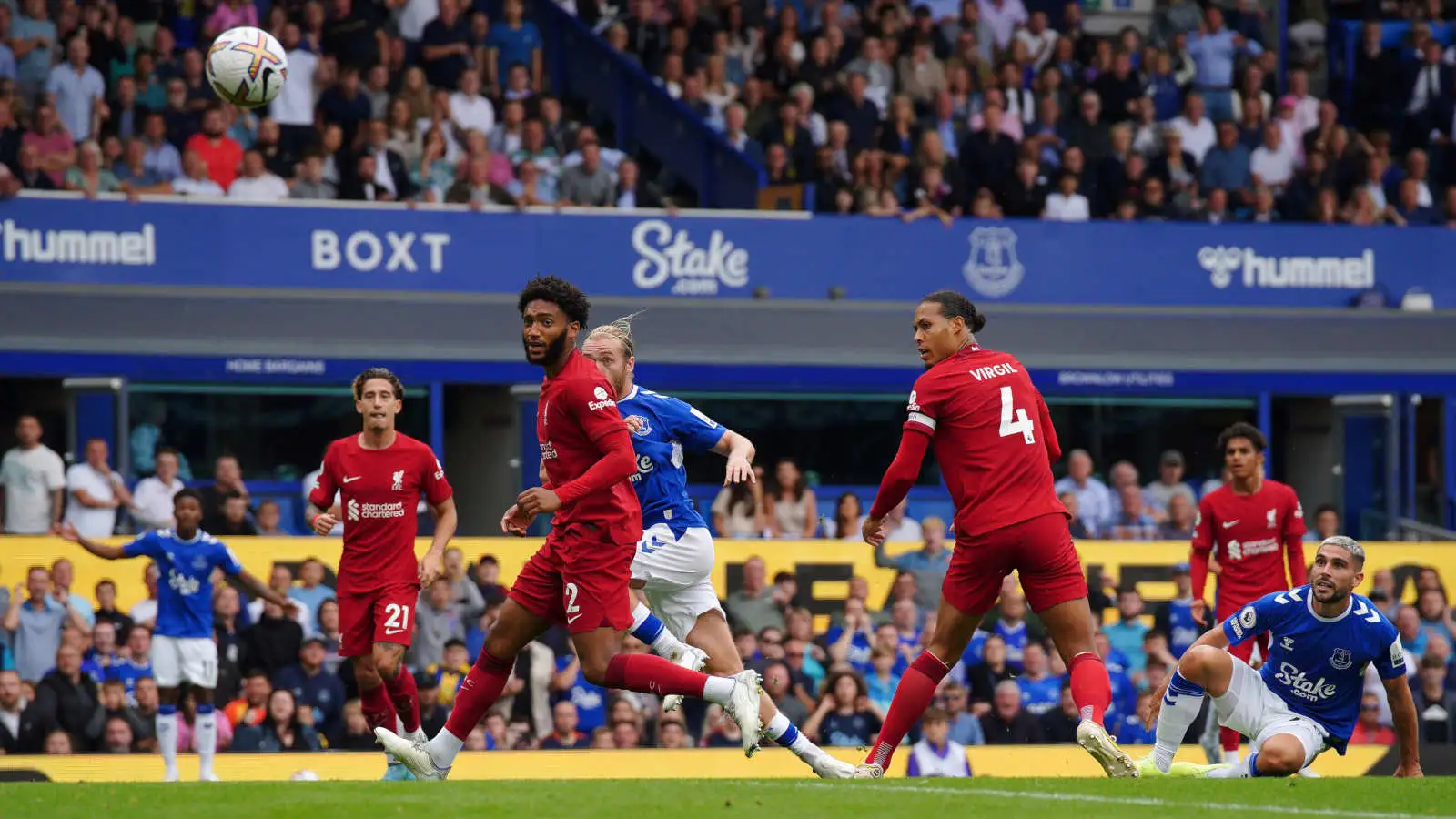 16 Conclusions as the Goalkeepers Union wins the Merseyside derby between Everton and Liverpool