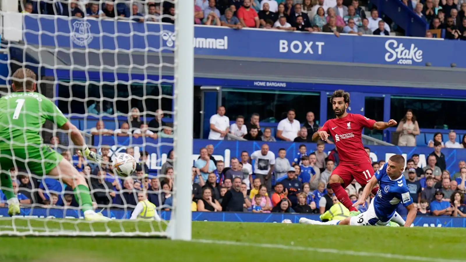 Everton 0 0 Liverpool Coady Goal Chopped Off By Var As Merseyside