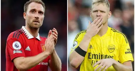Eriksen, Alisson and Ramsdale feature among every Premier League club’s worst-rated regulars