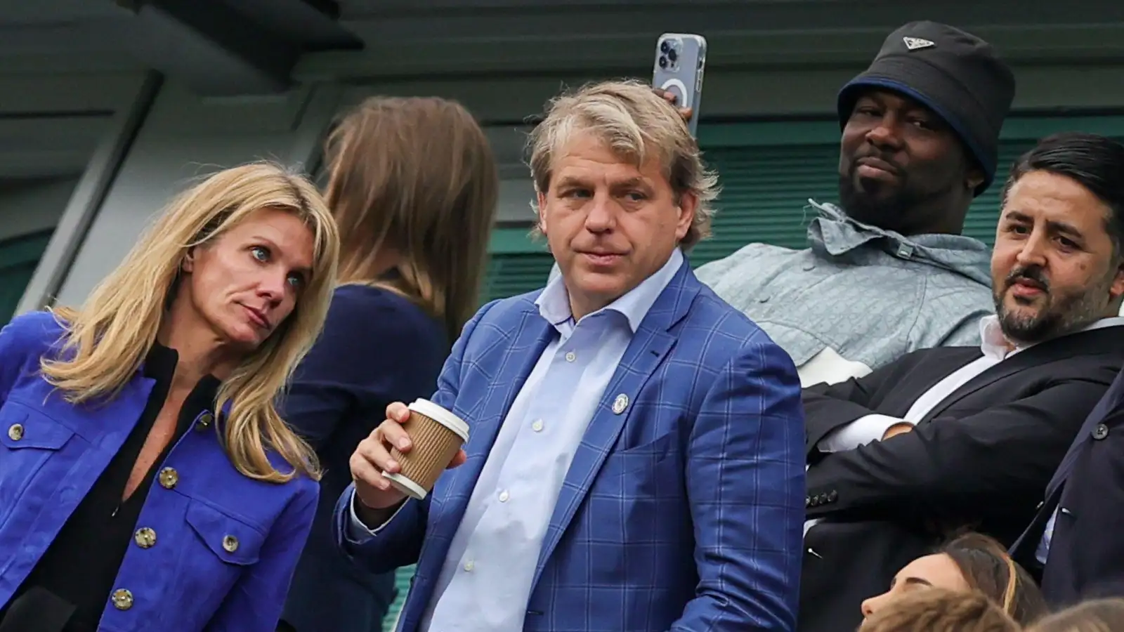Todd Boehly at a Premier League match