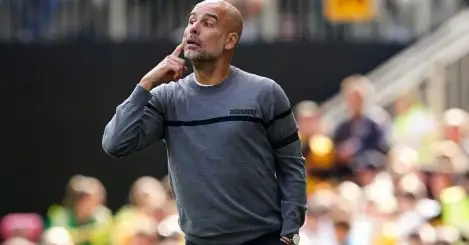 Man City boss Guardiola provides injury update on Stones and analyses Haaland-Martinez duel