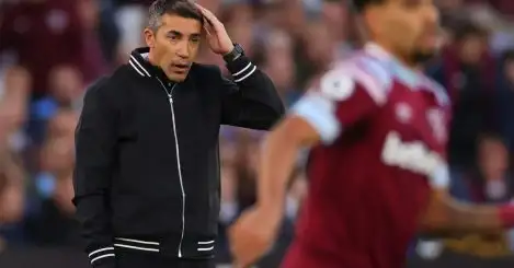 Early loser: Faith in Bruno Lage fades as West Ham show up for David Moyes