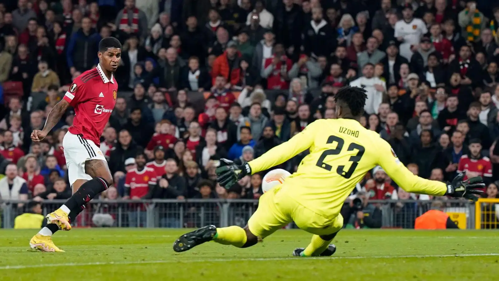 Omonia reserve keeper Uzoho steals the show despite sloppy Man Utd’s spoilsport late winner