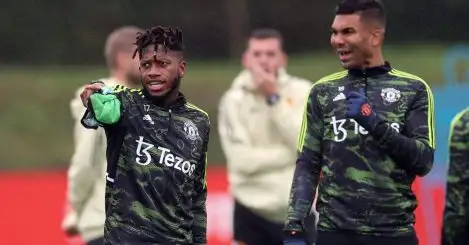 Fred loves ‘tearing it apart’ with Casemiro at Man Utd and… ‘Scott is also a great player’