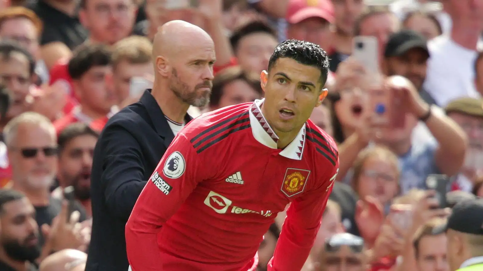 Man Utd: Ronaldo 'really sorry' as talks with Ten Hag are revealed - 'had  multiple conversations'