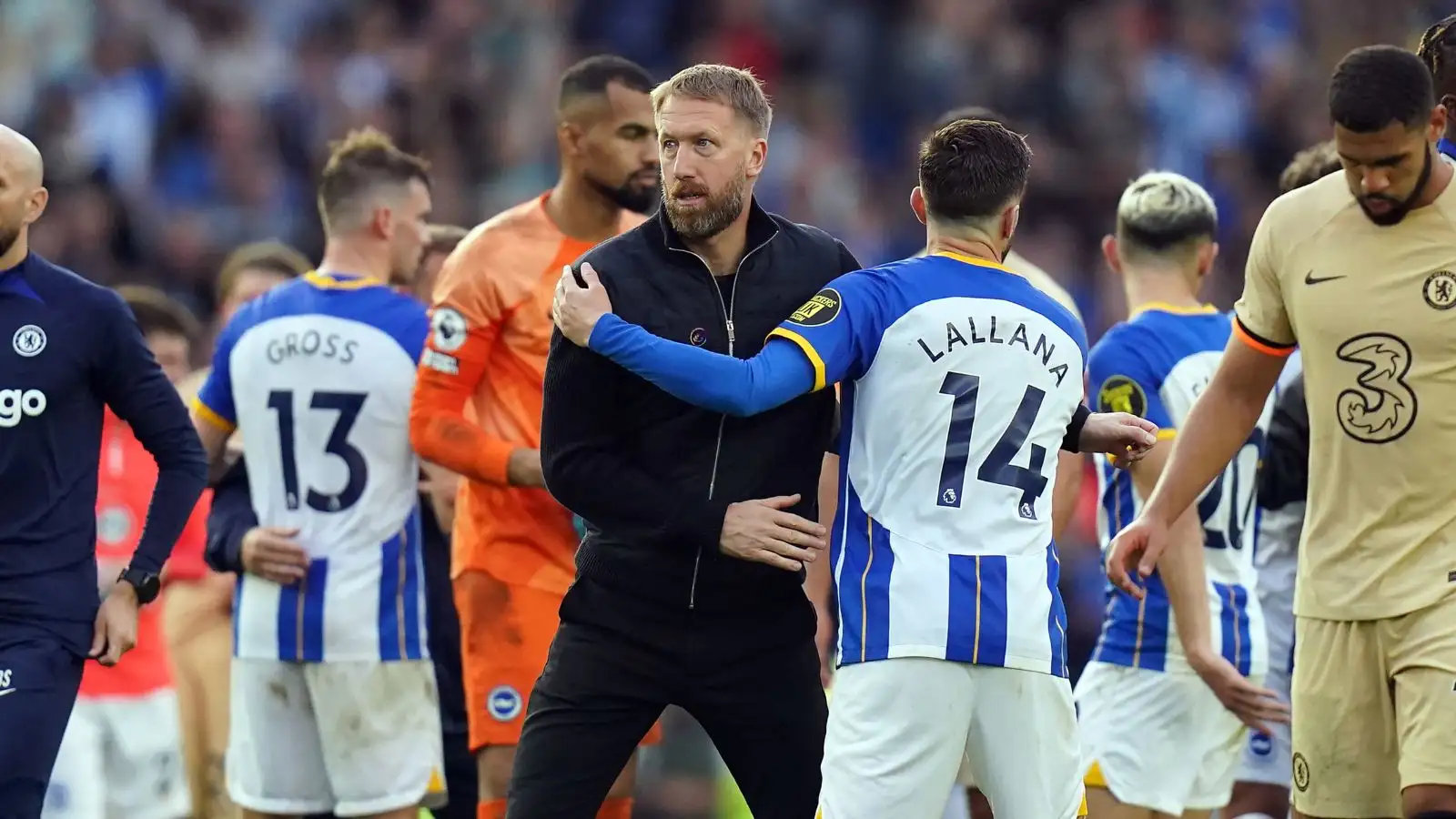 Lallana opens up on Potter’s Chelsea exit and admits he wasn’t surprised by booing Brighton fans