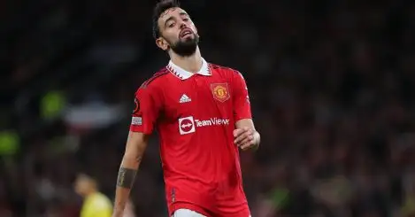 Bruno Fernandes way out in front as Europe’s most overworked player