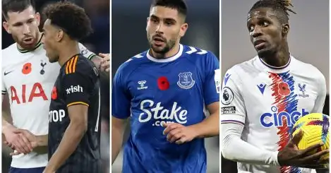 Everton let off lightly while World Cup trio make Premier League weekend’s worst XI