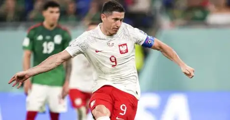 Poland boss tells Robert Lewandowski to ‘digest’ penalty miss after his ’emotional’ reaction