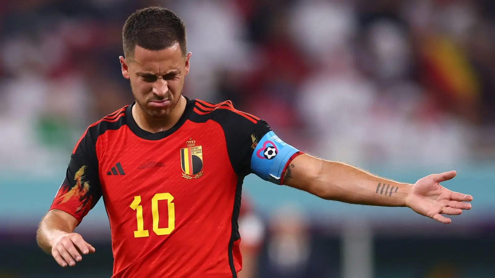 Hazard calls on World Cup referees to protect him and Brazil stars